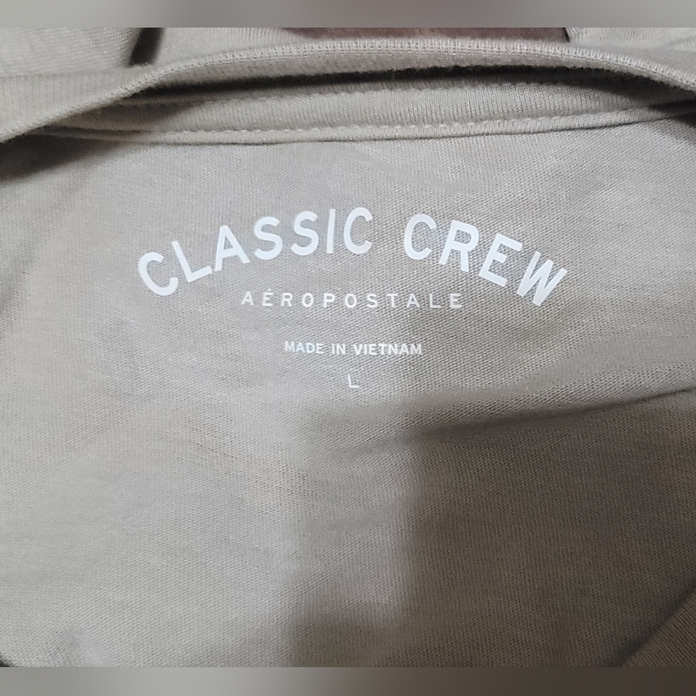 NWT AEROPOSTALE Womens Brown Graphic T-SHIRT L (10-12) - Picture 9 of 10